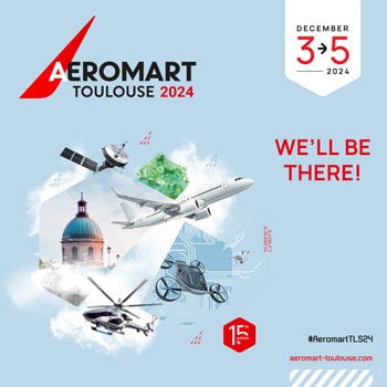 Retrouvez-nous au salon Aeromart Toulouse 2024 !